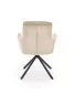 Krzesło tapicerowane K536 beżowe obracane 360° I sklep meblowy MIRAT. styl LOFT
