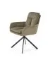 Krzesło tapicerowane K536 oliwkowe obracane w stylu loftowym I sklep meblowy MIRAT. styl LOFT