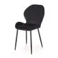 Krzesło tapicerowane K538 VELVET czarne loftowe I sklep meblowy MIRAT. styl GLAMOUR, LOFT