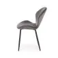 Krzesło tapicerowane K538 VELVET szare do jadalni I sklep meblowy MIRAT. styl GLAMOUR, LOFT