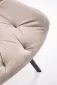 Krzesło tapicerowane K519 beżowe obracane pikowane I sklep meblowy MIRAT. styl GLAMOUR