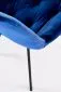 Krzesło tapicerowane K519 VELVET granatowe obracane welurowe I sklep meblowy MIRAT. styl GLAMOUR