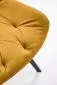 Krzesło tapicerowane K519 VELVET musztardowe obracane tapicerowane I sklep meblowy MIRAT. styl GLAMOUR