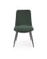 Krzesło tapicerowane K539 VELVET ciemnozielone do jadalni I sklep meblowy MIRAT.