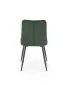 Krzesło tapicerowane K539 VELVET ciemnozielone do jadalni I sklep meblowy MIRAT.