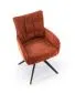 Krzesło tapicerowane K540 cynamonowe obracane 360° I sklep meblowy MIRAT. styl LOFT