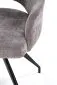 Krzesło tapicerowane K542 szare obracane z podłokietnikami I sklep meblowy MIRAT.