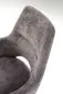 Krzesło tapicerowane K542 szare obracane z podłokietnikami I sklep meblowy MIRAT.