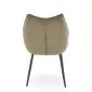 Krzesło tapicerowane K543 oliwkowe do jadalni I sklep meblowy MIRAT. styl LOFT