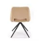 Krzesło tapicerowane K546 beżowe obracane 180° I sklep meblowy MIRAT. styl LOFT