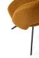 Krzesło tapicerowane K546 musztardowe obracane do jadalni I sklep meblowy MIRAT. styl LOFT