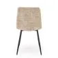 Krzesło tapicerowane K547 beżowe pikowane I sklep meblowy MIRAT. styl LOFT
