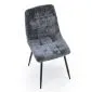 Krzesło tapicerowane K547 szare loftowe I sklep meblowy MIRAT. styl LOFT