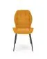 Krzesło tapicerowane K548 musztardowe do jadalni I sklep meblowy MIRAT. styl LOFT