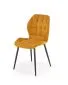 Krzesło tapicerowane K548 musztardowe do jadalni I sklep meblowy MIRAT. styl LOFT