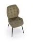Krzesło tapicerowane K548 oliwkowe na metalowych nogach I sklep meblowy MIRAT. styl LOFT