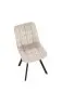 Krzesło tapicerowane K549 beżowe na metalowych nogach I sklep meblowy MIRAT. styl LOFT