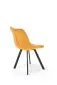 Krzesło tapicerowane K549 musztardowe pikowane I sklep meblowy MIRAT. styl LOFT
