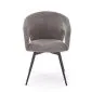 Krzesło tapicerowane K550 szare/czarne obracane w stylu loftowym I sklep meblowy MIRAT.