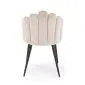 Krzesło tapicerowane K552 beżowe glamour I sklep meblowy MIRAT. styl GLAMOUR