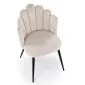 Krzesło tapicerowane K552 beżowe glamour I sklep meblowy MIRAT. styl GLAMOUR