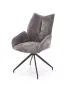 Krzesło tapicerowane K553 szare obracane 360° I sklep meblowy MIRAT. styl LOFT