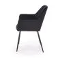 Krzesło tapicerowane K558 VELVET czarne do jadalni I sklep meblowy MIRAT.