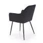 Krzesło tapicerowane K558 VELVET czarne do jadalni I sklep meblowy MIRAT.