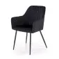 Krzesło tapicerowane K558 VELVET czarne do jadalni I sklep meblowy MIRAT.