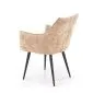 Krzesło tapicerowane K559 beżowe z podłokietnikami I sklep meblowy MIRAT.