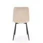 Krzesło tapicerowane K560 beżowe pikowane I sklep meblowy MIRAT. styl LOFT