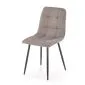 Krzesło tapicerowane K560 szare do jadalni I sklep meblowy MIRAT. styl LOFT