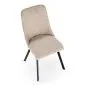 Krzesło tapicerowane K561 beżowe na metalowych nogach I sklep meblowy MIRAT. styl GLAMOUR, LOFT