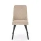 Krzesło tapicerowane K561 beżowe na metalowych nogach I sklep meblowy MIRAT. styl GLAMOUR, LOFT