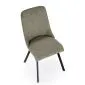 Krzesło tapicerowane K561 oliwkowe do jadalni I sklep meblowy MIRAT. styl GLAMOUR, LOFT