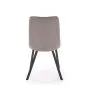 Krzesło tapicerowane K561 szare pikowane I sklep meblowy MIRAT. styl GLAMOUR, LOFT