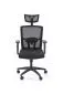 Fotel biurowy MASON czarny z mechanizmem multiblock I sklep meblowy MIRAT.