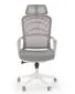 Fotel biurowy VESUVIO 2 szary/biały młodzieżowy I sklep meblowy MIRAT.