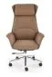 Fotel biurowy EDERSON cappuccino z eco skóry I sklep meblowy MIRAT.