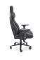 Fotel gamingowy BALDUR czarny z regulowanymi podłokietnikami I sklep meblowy MIRAT.