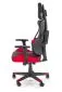 Fotel gamingowy NITRO czarny/czerwony z regulowanymi podłokietnikami I sklep meblowy MIRAT.