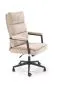 Fotel biurowy ADRIANO beżowy tapicerowany I sklep meblowy MIRAT.