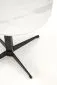 Ława BORNA S 50x50 biały marmur/czarna na jednej nodze I sklep meblowy MIRAT. styl GLAMOUR