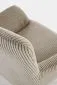 Fotel tapicerowany AMARO szary w sztruksowej tkaninie I sklep meblowy MIRAT.