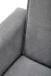 Sofa rozkładana CORNELIUS szara z podnóżkiem I sklep meblowy MIRAT.