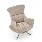 Fotel obrotowy LOBSTER beżowy bez kółek I sklep meblowy MIRAT.