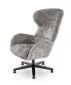 Fotel obrotowy FRANCO szary bez kółek I sklep meblowy MIRAT.