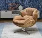 Fotel tapicerowany GUIDO musztardowy wypoczynkowy I sklep meblowy MIRAT.