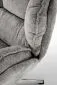 Fotel tapicerowany GUIDO szary obrotowy 360° I sklep meblowy MIRAT.