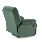 Fotel rozkładany DRAGER VELVET zielony do salonu I sklep meblowy MIRAT.